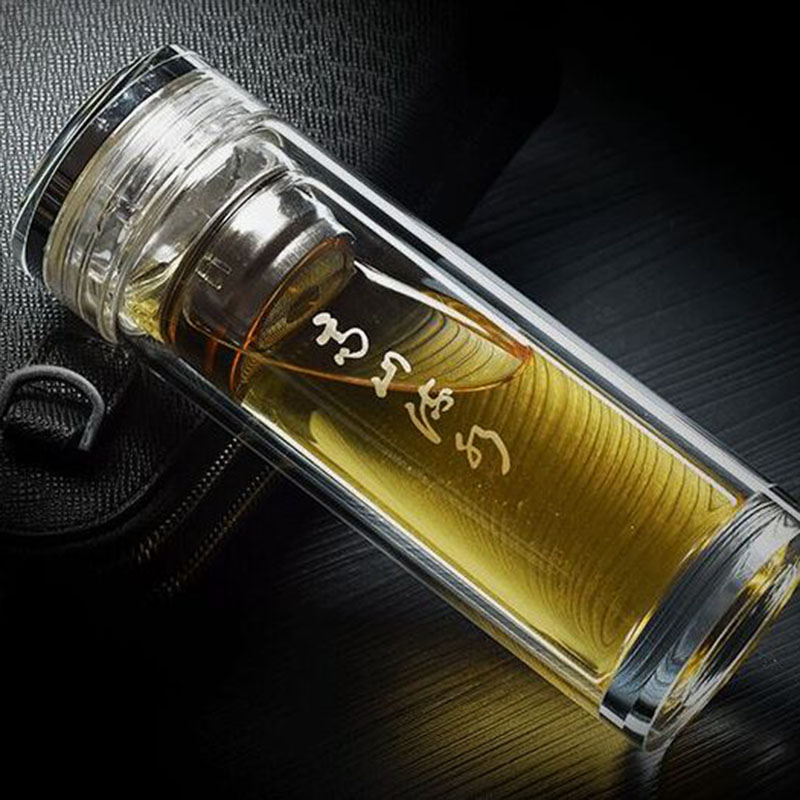 水晶雙層玻璃杯