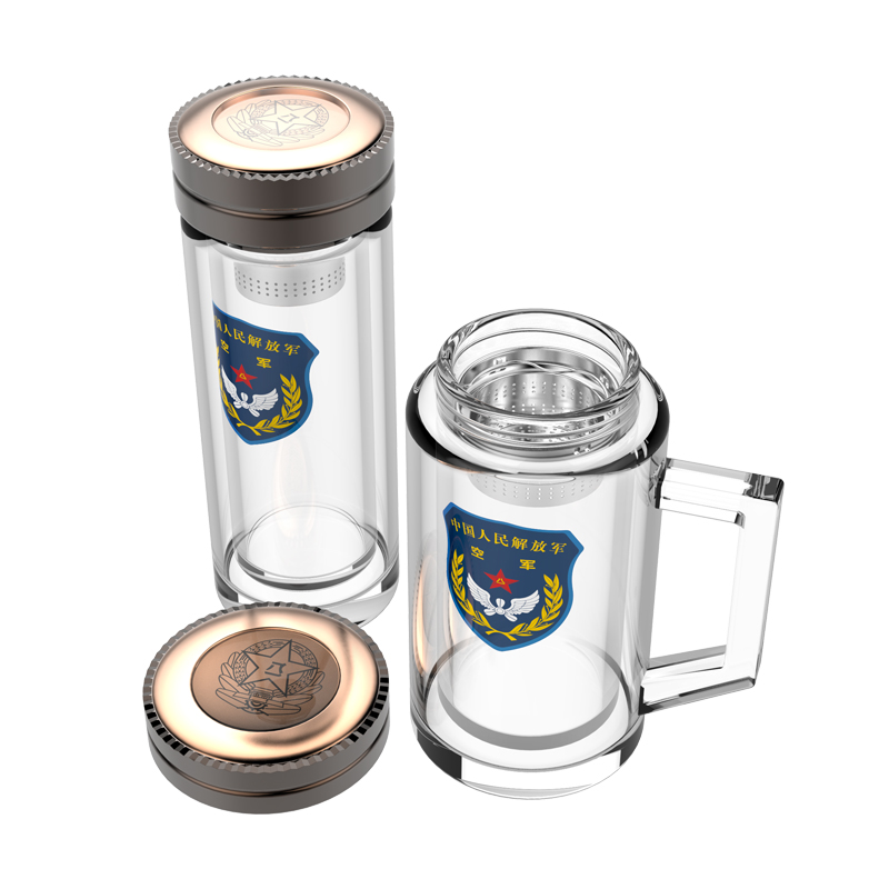 紀(jì)念81248大功大連戰(zhàn)友會(huì)定制水杯,空軍定做水杯聚會(huì)留念禮品